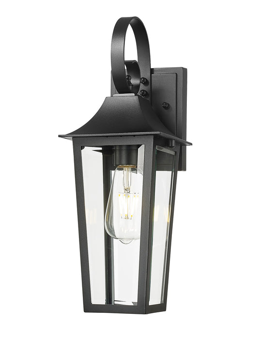 Z-Lite 5008S-BK One Light Outdoor Wall Light, Black