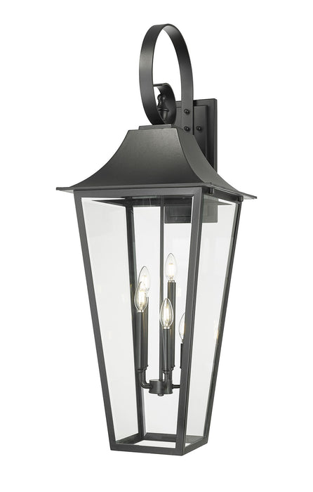 Z-Lite 5008XXL-BK Five Light Outdoor Wall Light, Black