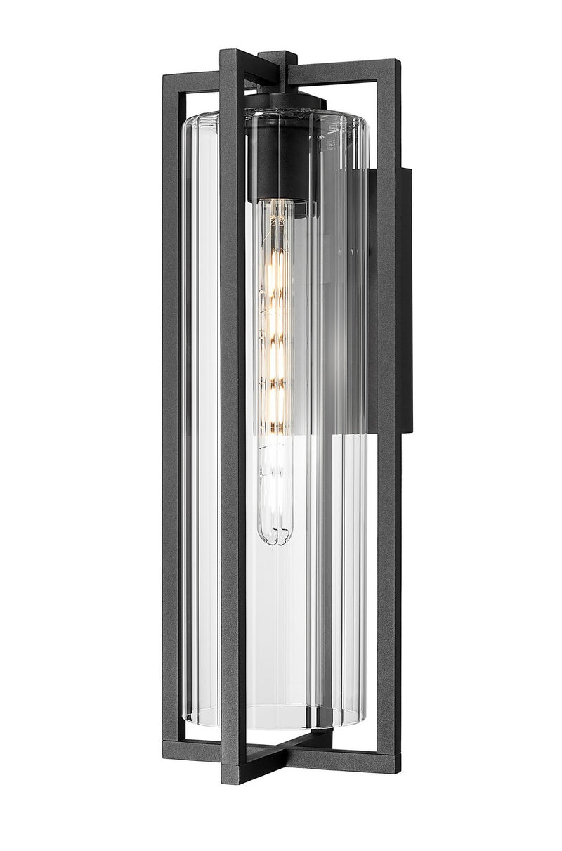 Z-Lite 5013B-BK One Light Outdoor Wall Light, Black