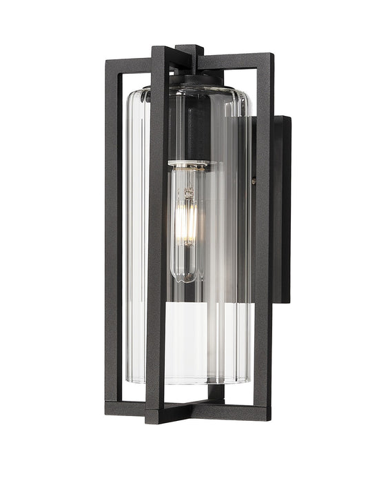 Z-Lite 5013S-BK One Light Outdoor Wall Light, Black