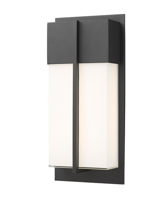 Z-Lite 5014S-BK-LED LED Outdoor Wall Mount, Black