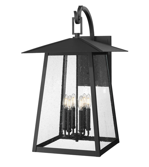 Z-Lite 5015XXL-BK Six Light Outdoor Wall Light, Black