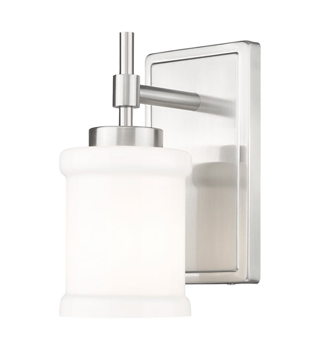 Z-Lite 622-1S-BN One Light Wall Sconce, Brushed Nickel