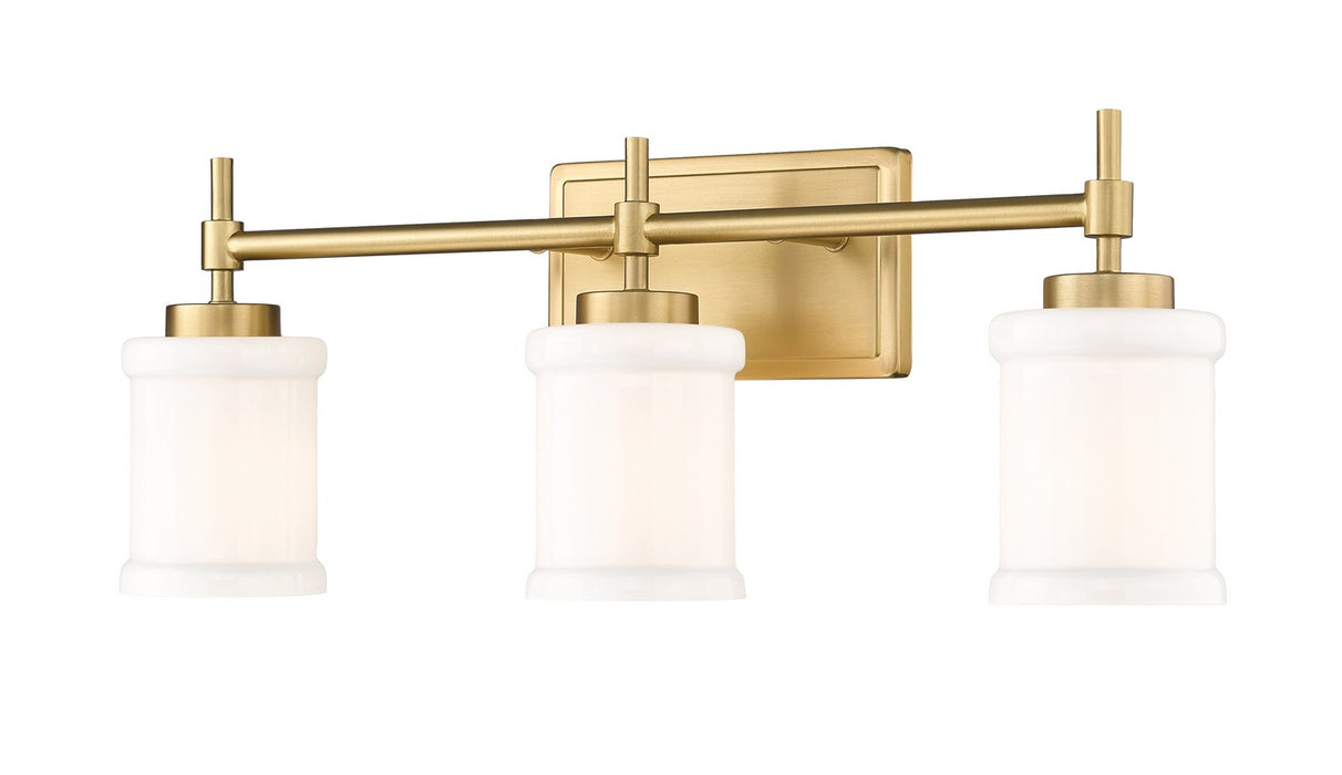 Z-Lite 622-3V-MGLD Three Light Vanity, Modern Gold