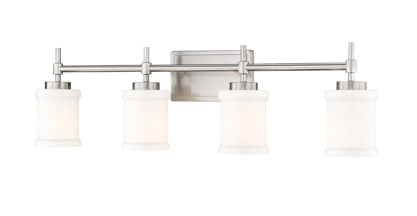 Z-Lite 622-4V-BN Four Light Vanity, Brushed Nickel