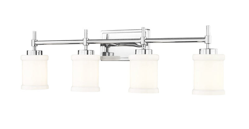 Z-Lite 622-4V-CH Four Light Vanity, Chrome