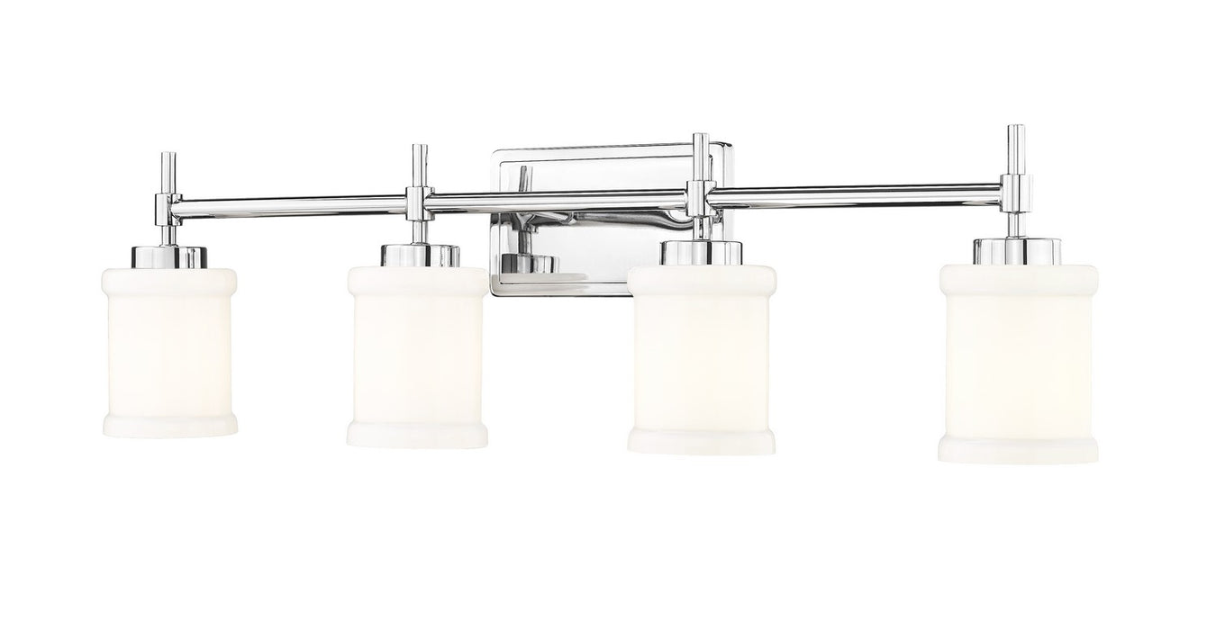 Z-Lite 622-4V-CH Four Light Vanity, Chrome
