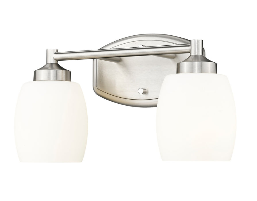 Z-Lite 745-2V-BN Two Light Vanity, Brushed Nickel