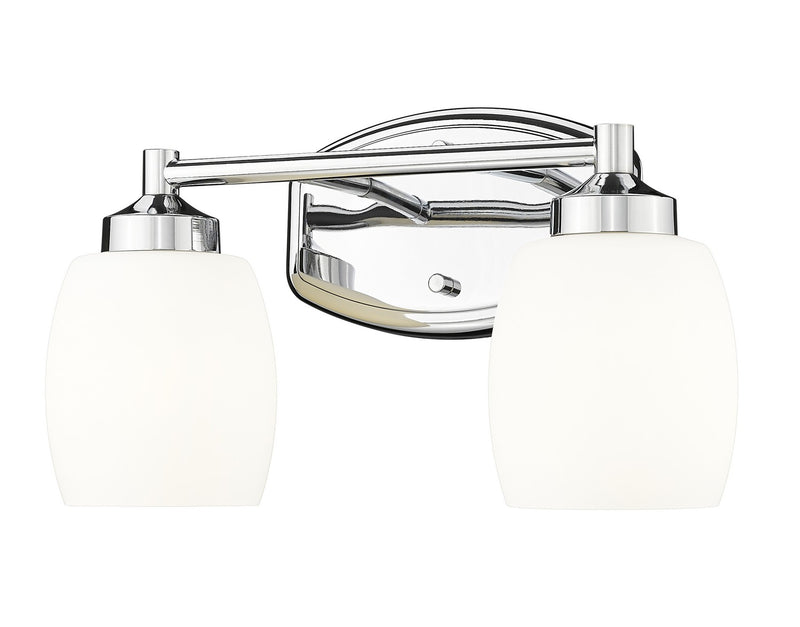 Z-Lite 745-2V-CH Two Light Vanity, Chrome