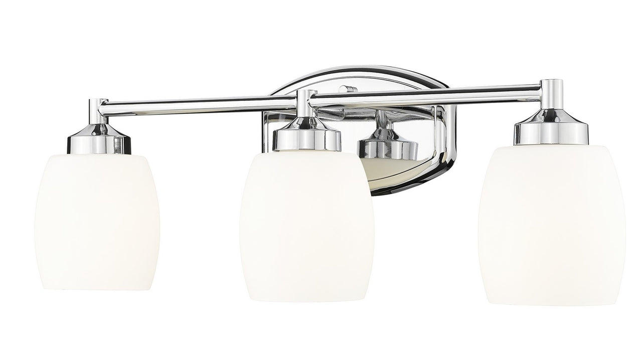 Z-Lite 745-3V-CH Three Light Vanity, Chrome