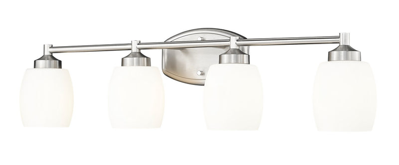 Z-Lite 745-4V-BN Four Light Vanity, Brushed Nickel