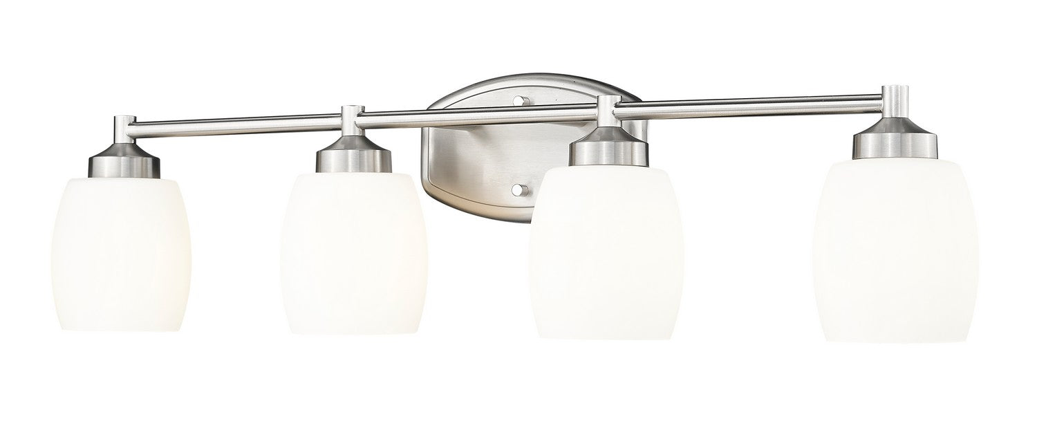 Z-Lite 745-4V-BN Four Light Vanity, Brushed Nickel