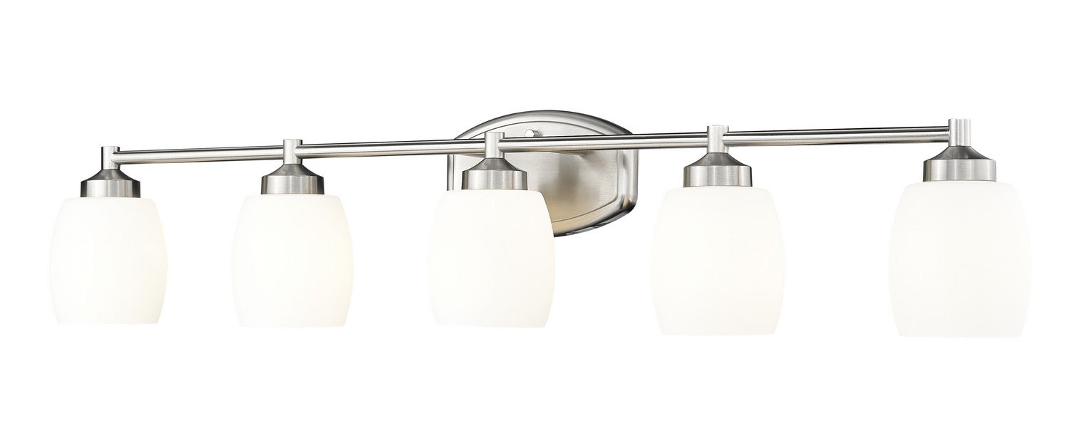 Z-Lite 745-5V-BN Five Light Vanity, Brushed Nickel
