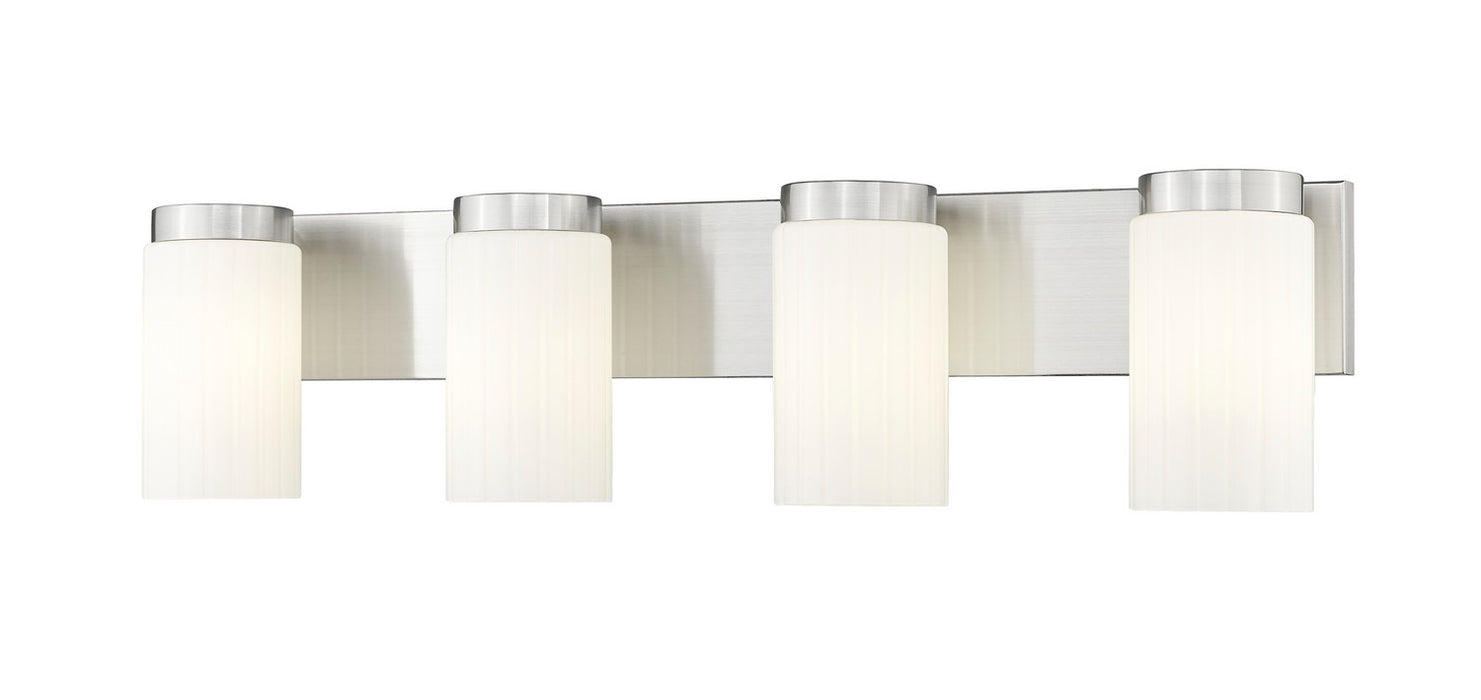 Z-Lite 746-4V-BN Four Light Vanity, Brushed Nickel