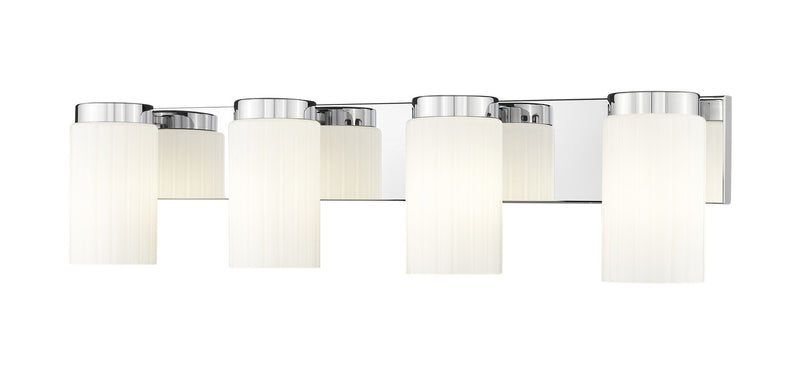 Z-Lite 746-4V-CH Four Light Vanity, Chrome