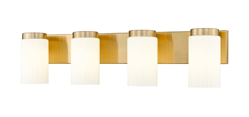 Z-Lite 746-4V-LG Four Light Vanity, Luxe Gold