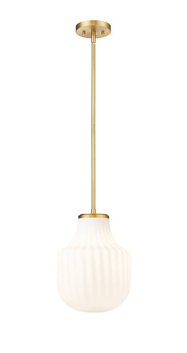 Z-Lite 7510P10-MGLD One Light Pendant, Modern Gold