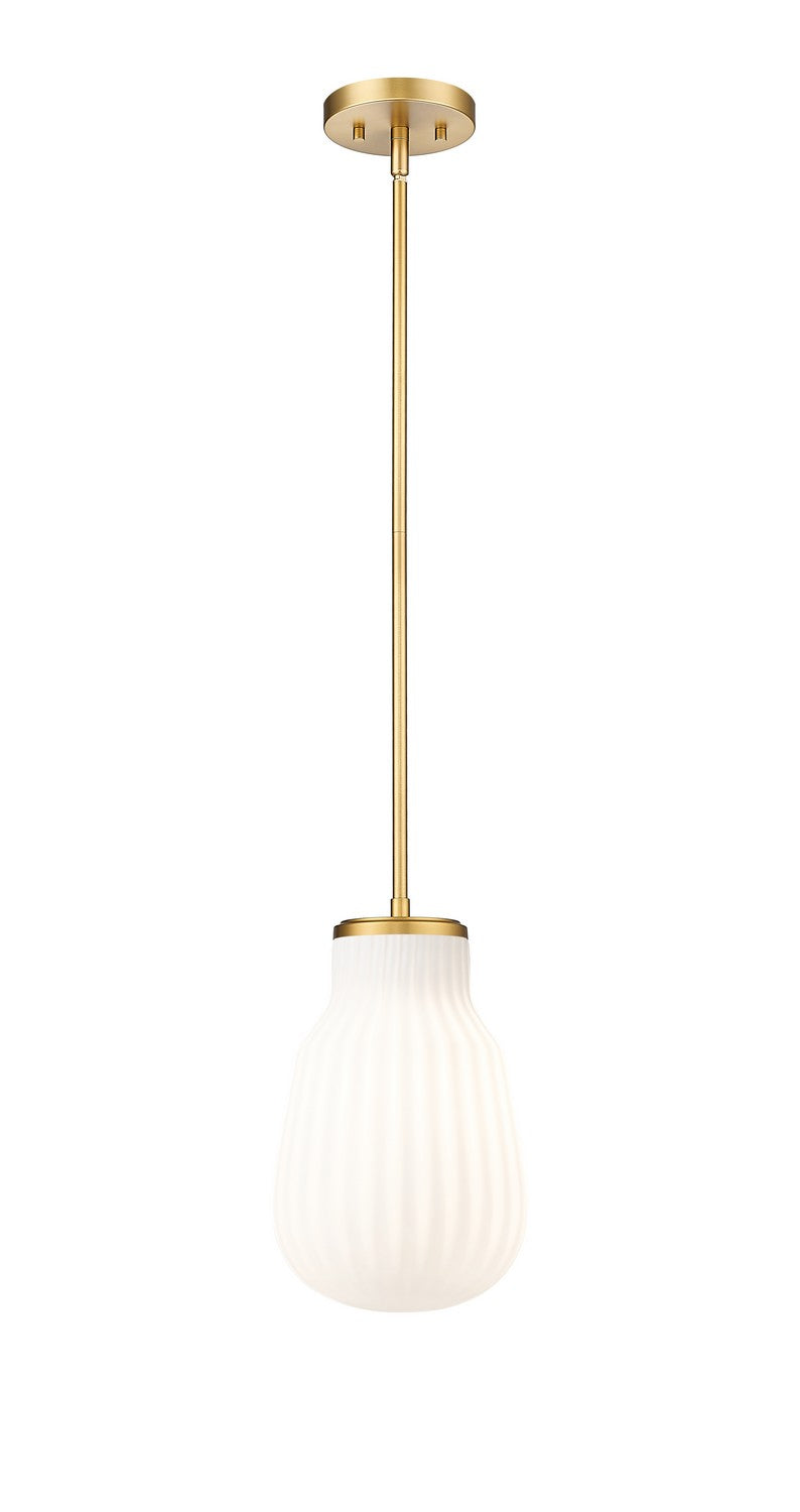 Z-Lite 7511P8-MGLD One Light Pendant, Modern Gold