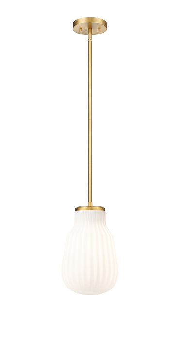 Z-Lite 7511P8-MGLD One Light Pendant, Modern Gold