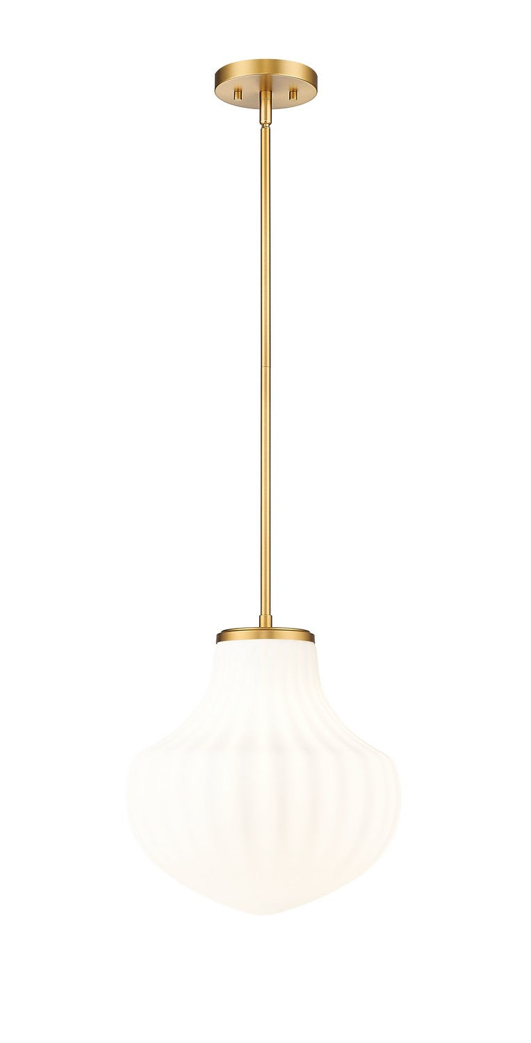 Z-Lite 7512P13-MGLD One Light Pendant, Modern Gold