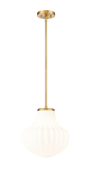 Z-Lite 7512P13-MGLD One Light Pendant, Modern Gold