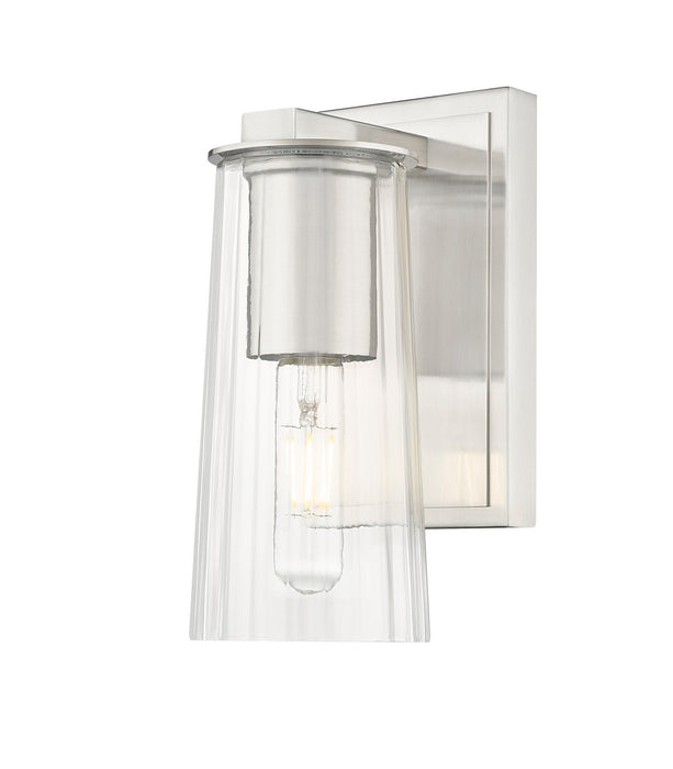 Z-Lite 826-1S-BN One Light Wall Sconce, Brushed Nickel