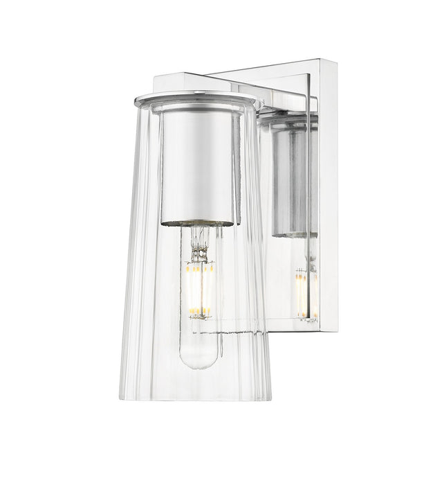 Z-Lite 826-1S-CH One Light Wall Sconce, Chrome