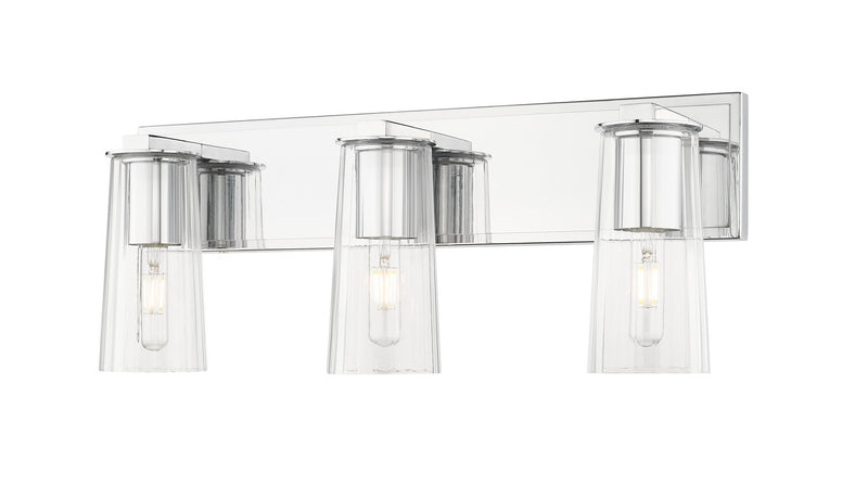 Z-Lite 826-3V-CH Three Light Vanity, Chrome