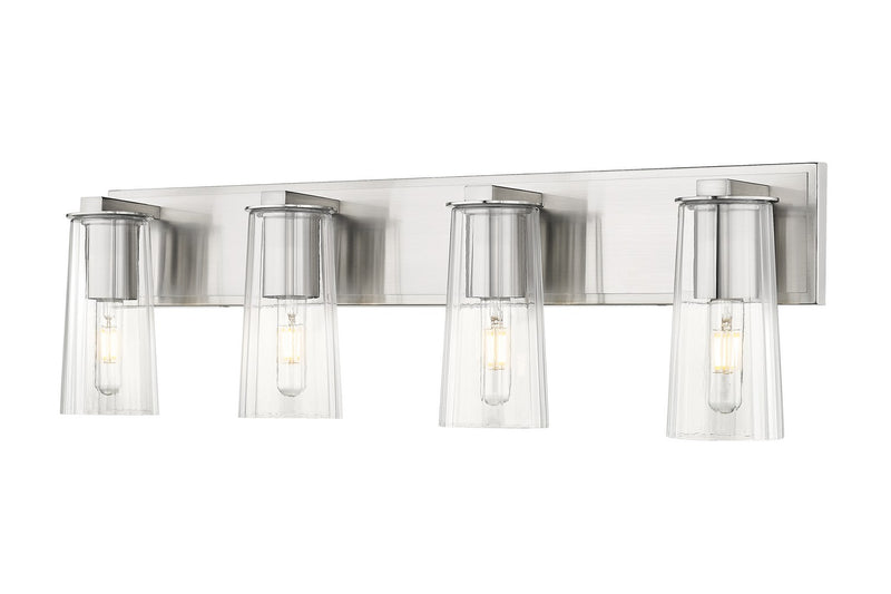 Z-Lite 826-4V-BN Four Light Vanity, Brushed Nickel