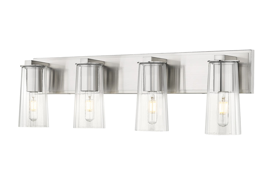 Z-Lite 826-4V-BN Four Light Vanity, Brushed Nickel