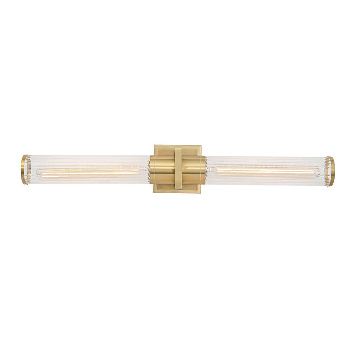 Artcraft AC11773CB Two Light Bathroom Vanity, Satin Brass