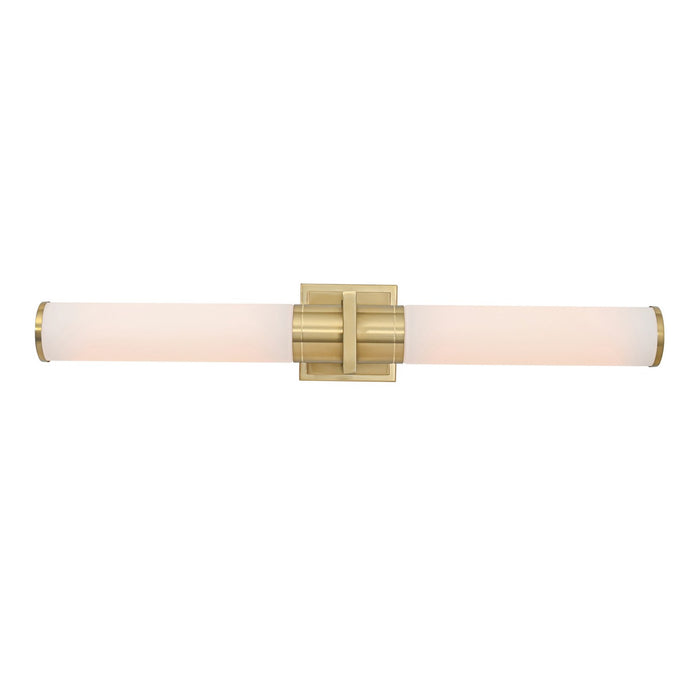 Artcraft AC11773WB Two Light Bathroom Vanity, Satin Brass