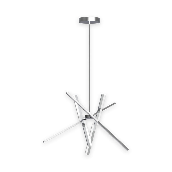Artcraft AC7708CH LED Pendant, Chrome