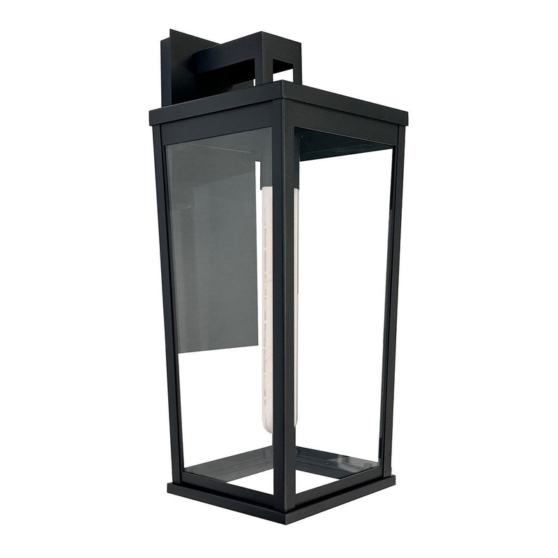 Artcraft AC8881BK One Light Outdoor Wall Mount, Black
