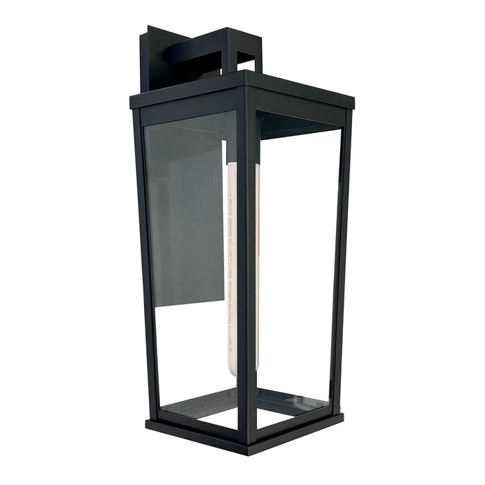 Artcraft AC8881BK One Light Outdoor Wall Mount, Black