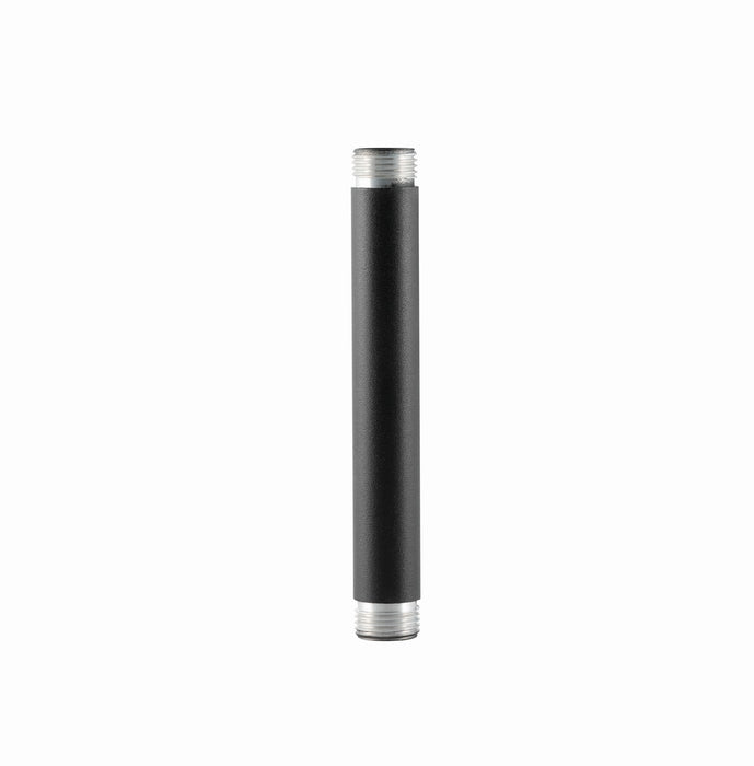 Kichler 15645BKT 6 inch Riser Stem, Textured Black