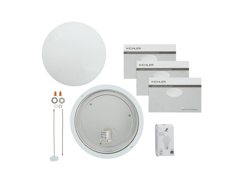 Kichler 380911WH LED Fan Light Kit, White