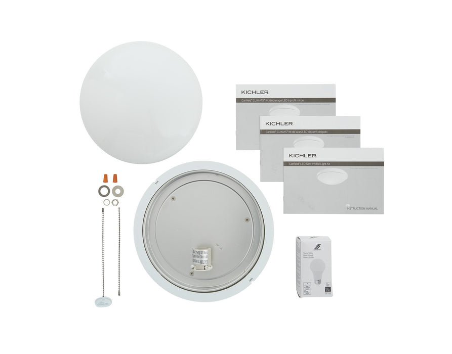 Kichler 380911WH LED Fan Light Kit, White