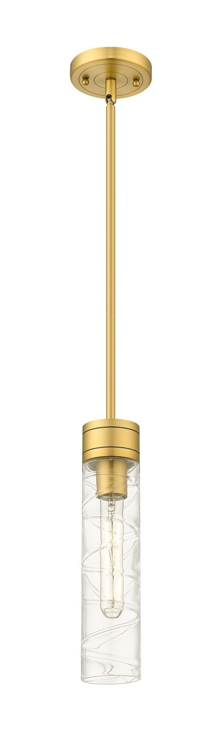 Innovations 617-1S-BB-G617-11DE One Light Mini Pendant, Brushed Brass