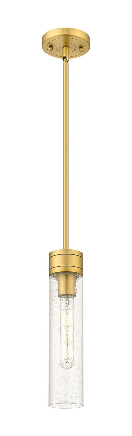 Innovations 617-1S-BB-G617-11SDY One Light Mini Pendant, Brushed Brass
