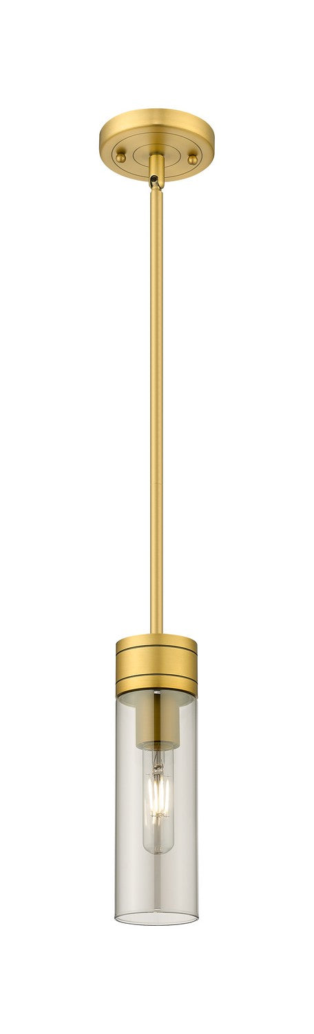 Innovations 617-1S-BB-G617-8SM One Light Mini Pendant, Brushed Brass