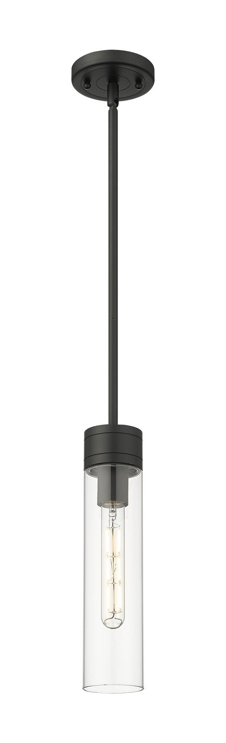 Innovations 617-1S-BK-G617-11CL One Light Mini Pendant, Matte Black