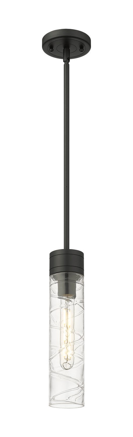 Innovations 617-1S-BK-G617-11DE One Light Mini Pendant, Matte Black