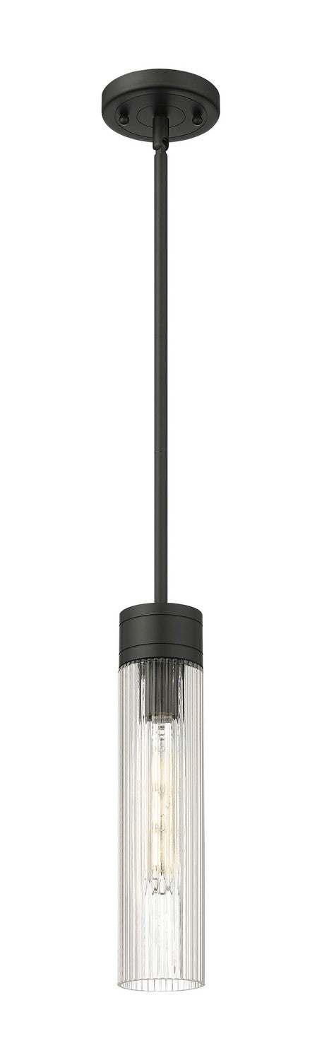 Innovations 617-1S-BK-G617-11SCL One Light Mini Pendant, Matte Black
