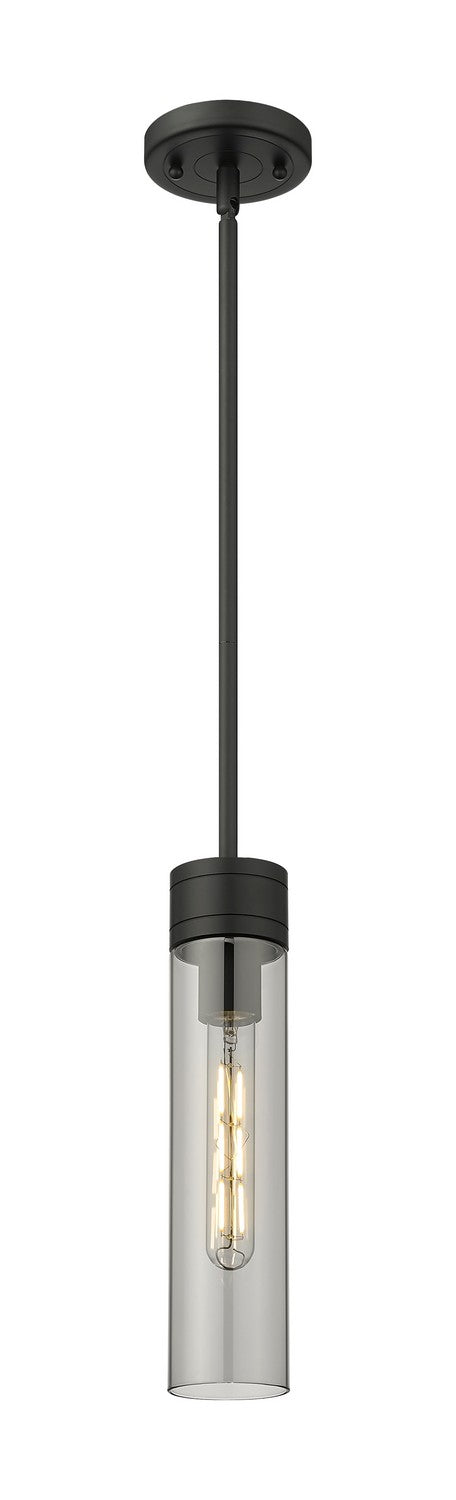 Innovations 617-1S-BK-G617-11SM One Light Mini Pendant, Matte Black