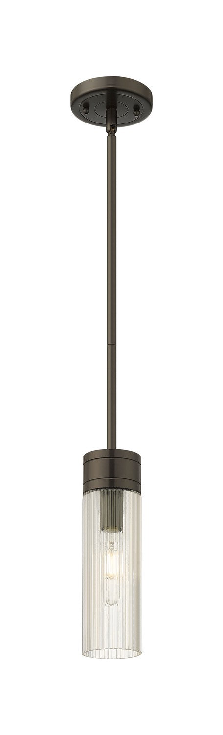 Innovations 617-1S-OB-G617-8SCL One Light Mini Pendant, Oil Rubbed Bronze