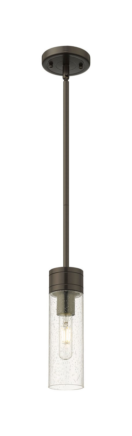 Innovations 617-1S-OB-G617-8SDY One Light Mini Pendant, Oil Rubbed Bronze