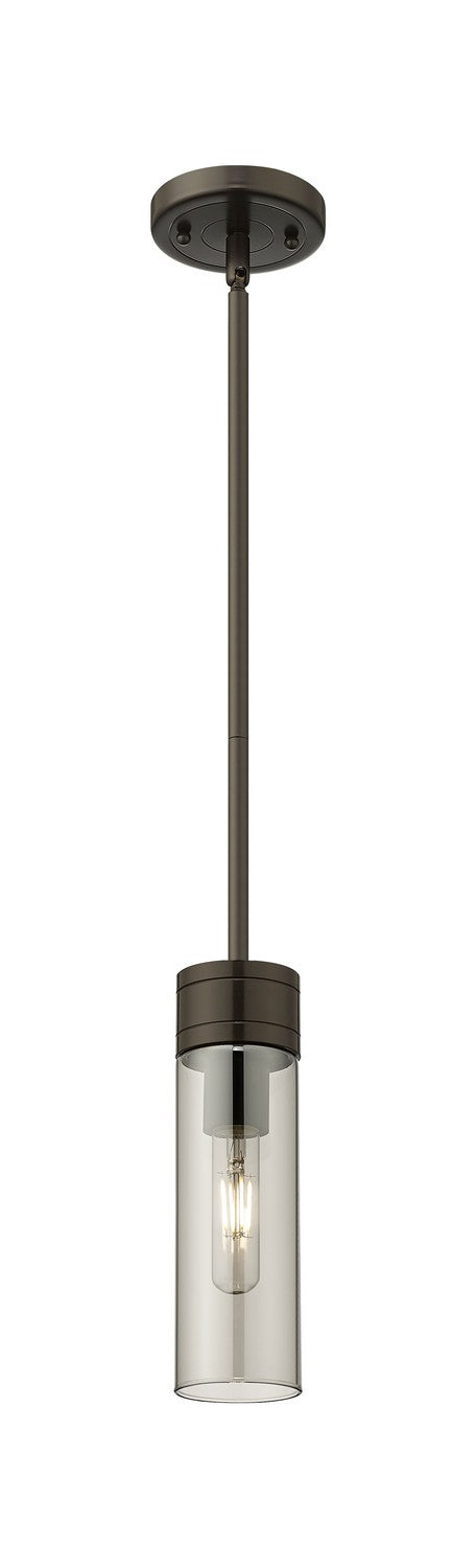 Innovations 617-1S-OB-G617-8SM One Light Mini Pendant, Oil Rubbed Bronze
