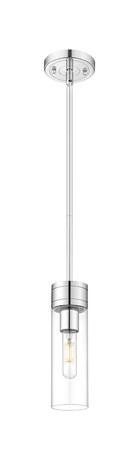 Innovations 617-1S-PC-G617-8CL One Light Mini Pendant, Polished Chrome