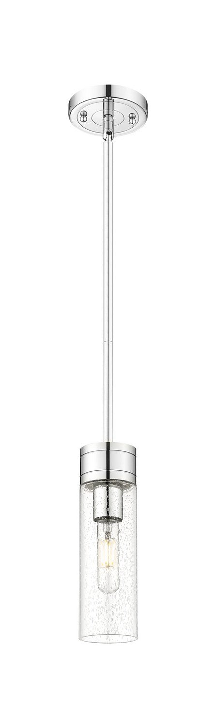 Innovations 617-1S-PC-G617-8SDY One Light Mini Pendant, Polished Chrome